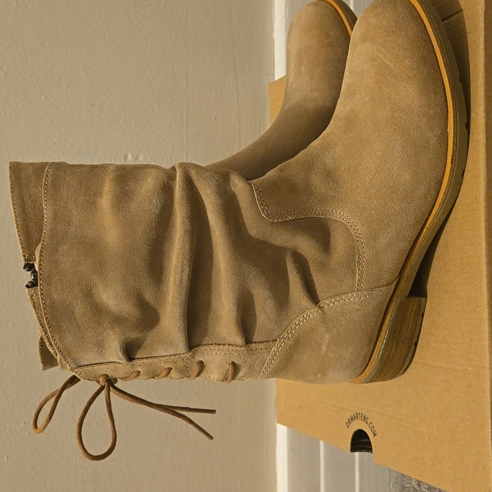 Sofft Sharnell Low Tan Suede Boots - Picture 7 of 17